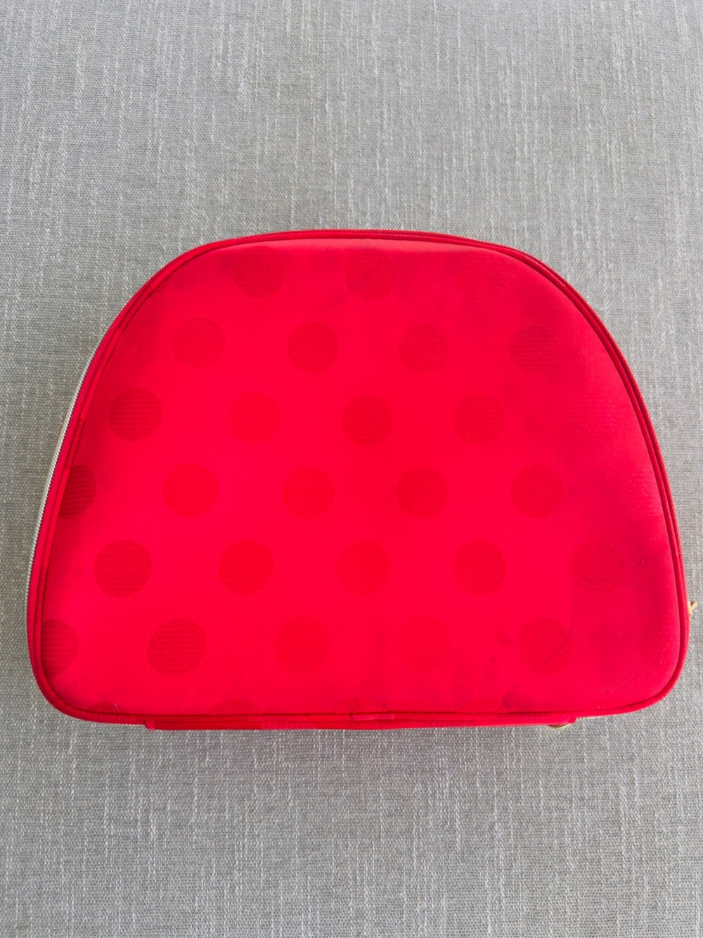 Red Polka Dot Cosmetic Case/ Estee Lauder